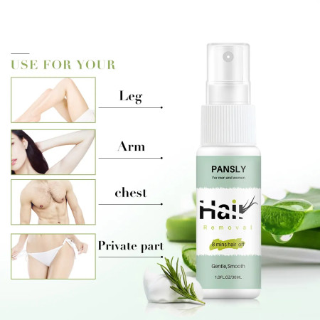 30ml PANSLY Mild Moisturizing Hair Removal Spray