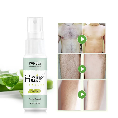 30ml PANSLY Mild Moisturizing Hair Removal Spray