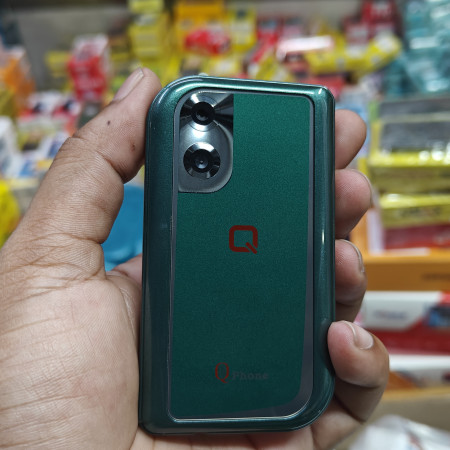 QP6 Mini Dual Sim Card Phone - Green