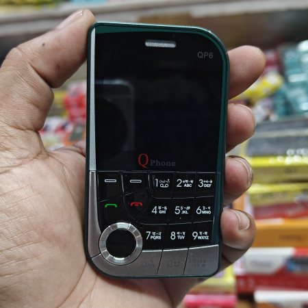 QP6 Mini Dual Sim Card Phone - Green