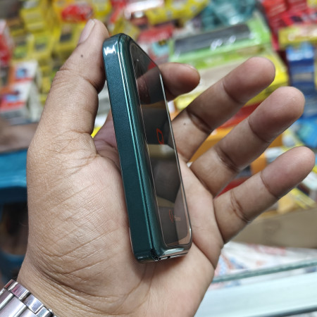 QP6 Mini Dual Sim Card Phone - Green