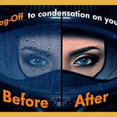 Rainproof Anti-fog Helmet glass-papers 3psc