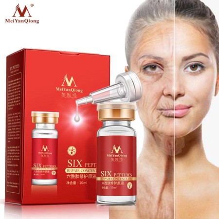 Six Peptides Repair Concentrate Rejuvenation Emulsion Anti Wrinkle Serum For Face Skin Care Products Anti-aging Face Essence Acid