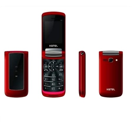 Kgtel K1 Slim Folding Phone red