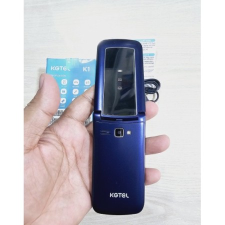 Kgtel K1 Slim Folding Phone blue